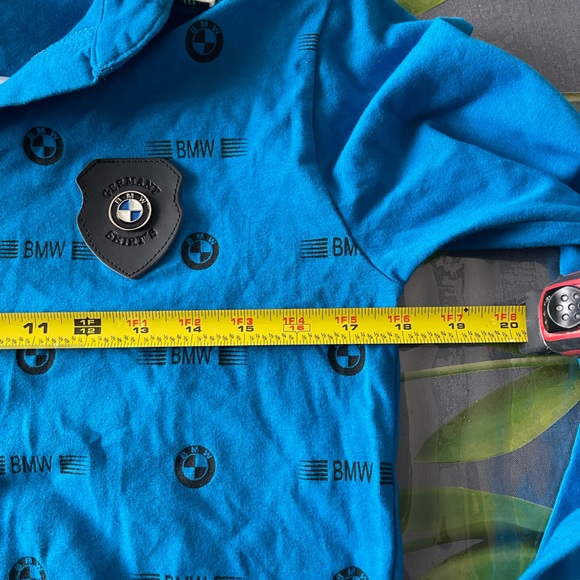 Puma BMW Motorsport Size Large Long Sleeve Polo Shirt - Picture 5 of 5